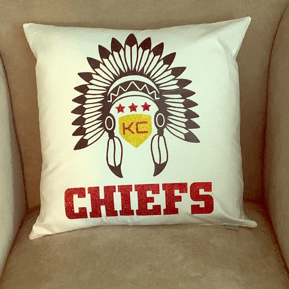 Kansas City Chiefs pillow